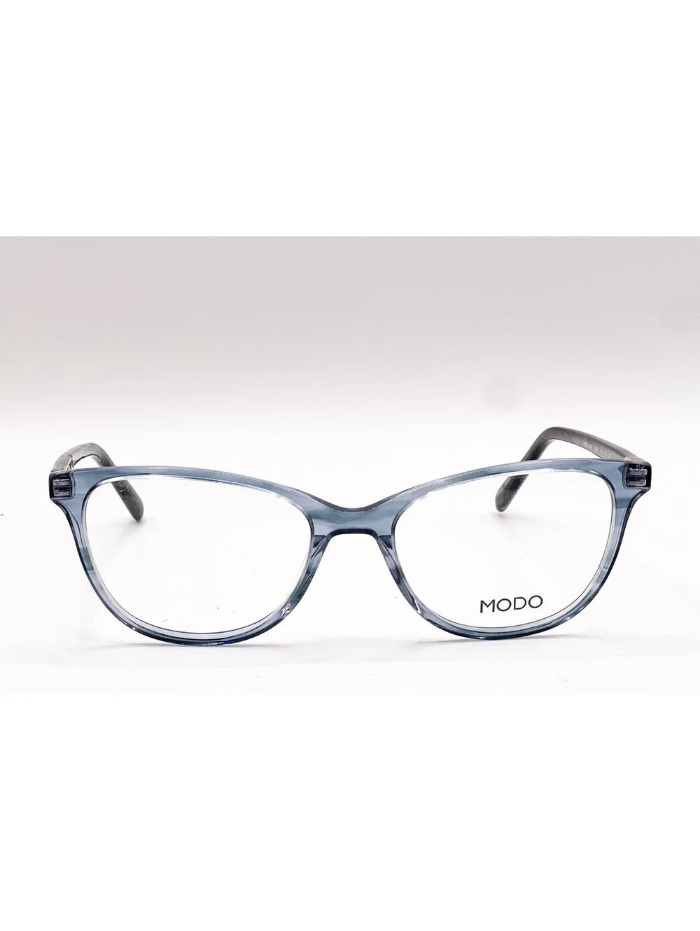 Modo 6540 Aqua Melange Rectangle Authentic Eyeglass Frames 50-17-142